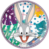 Egan Looney Tunes Dessert Plate 19cm – Porcelain Plate for Looney Tunes Lovers – Microwave & Dishwasher Safe – Fun Tableware for Snacks, Cake & Desserts (BUGS BUNNY).